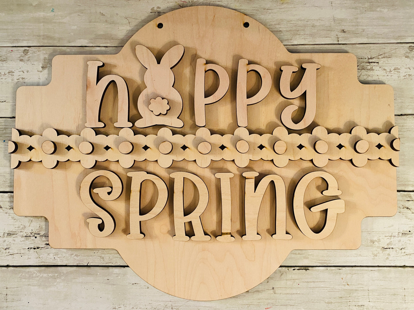 Hoppy Easter Door Hanger