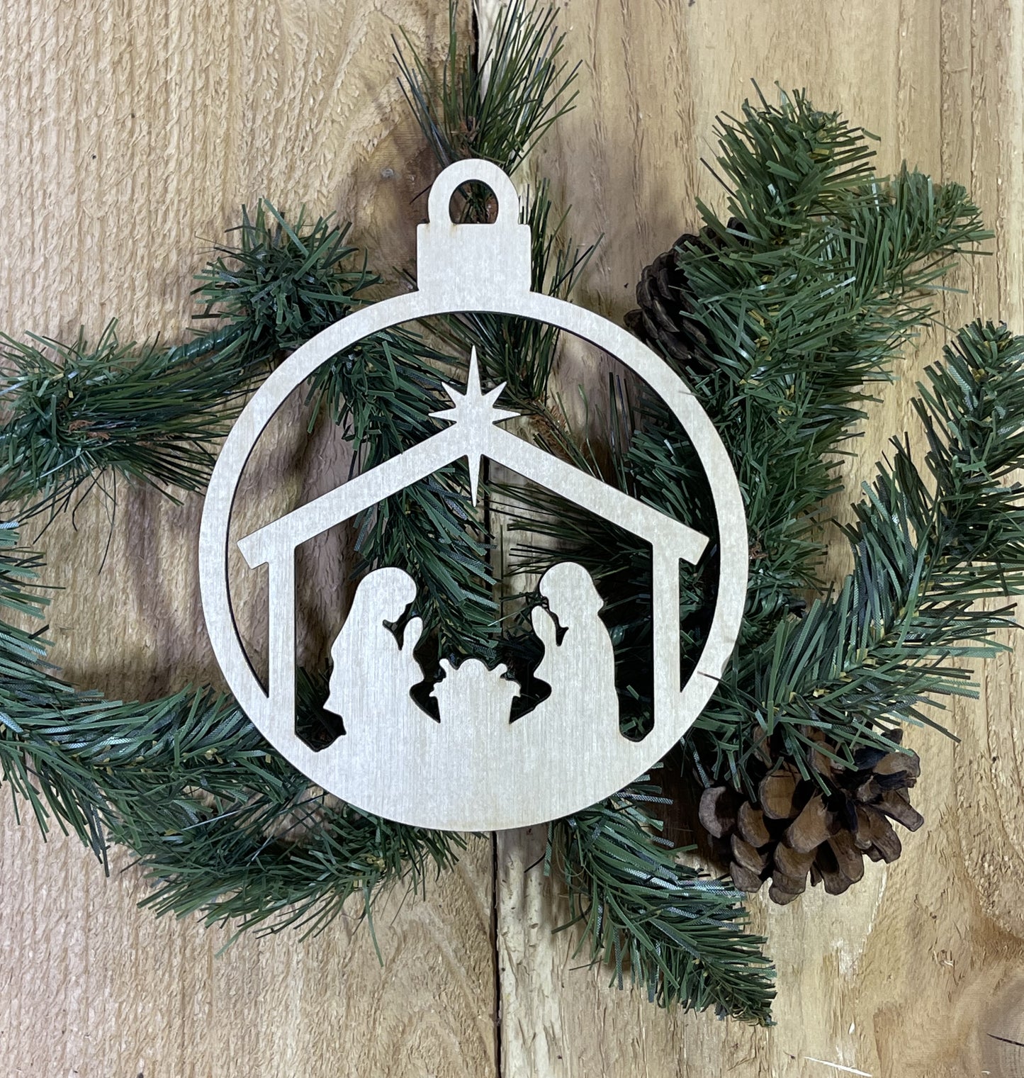 Christmas Nativity Scene Ornament