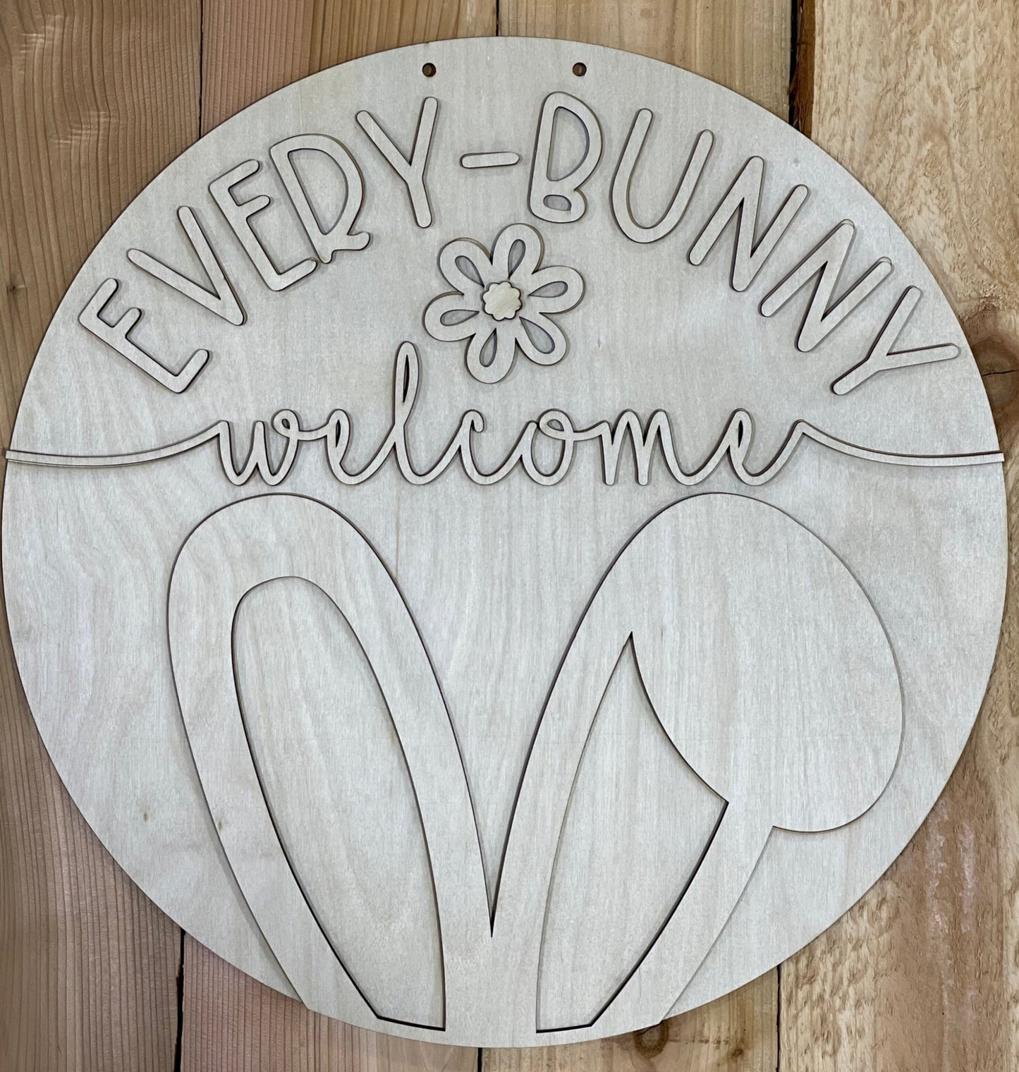 Every Bunny Welcome Door Hanger