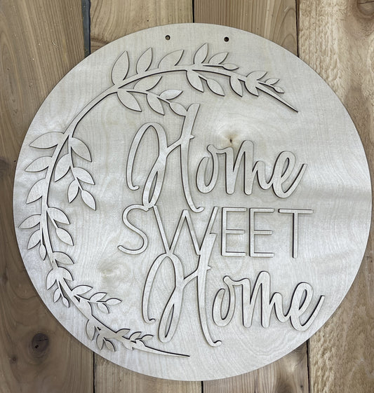 Home Sweet Home 11a Door Hanger