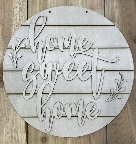 Home Sweet Home Door Hanger