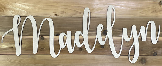Custom Name Sign